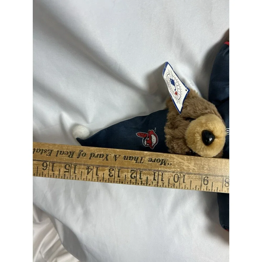 Cleveland Indians MLB Teddy Bedtime Bear Chief Wahoo Vintage 1999 Good Stuff